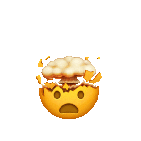 Guy explodes because awesomeness too much